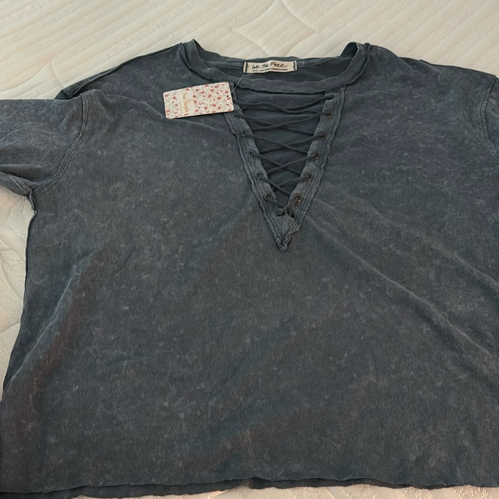 Free People woven t shirt